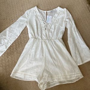 White romper
